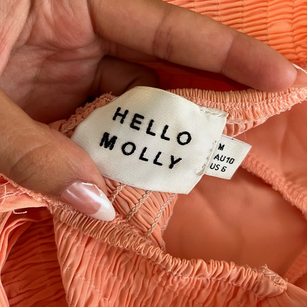 hello molly prom dress WORN ONCE - Picture 2 of 5